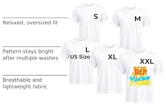 Joyclub Sublimation T Shirts White Polyester Wholesale Unisex S-2XL