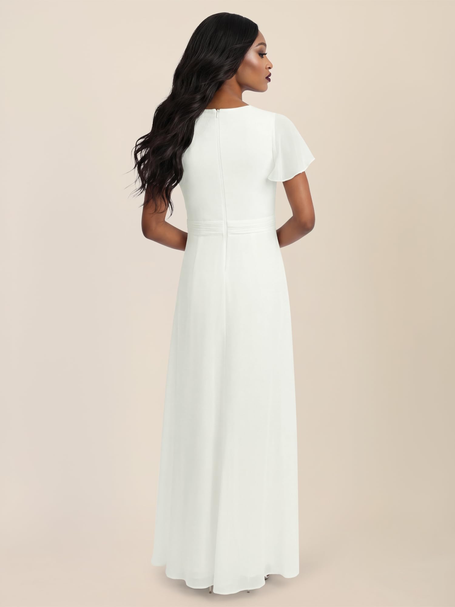 APART Eleganter Chiffonoverall mit fließendem Beinverlauf,