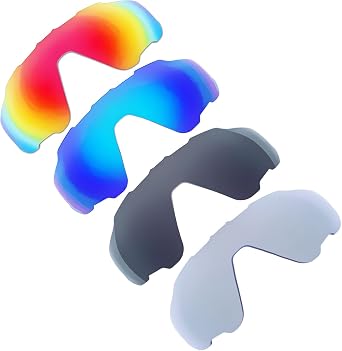 Compatible/Replacement Lenses for Oakley Jawbreaker with 4 Colors
