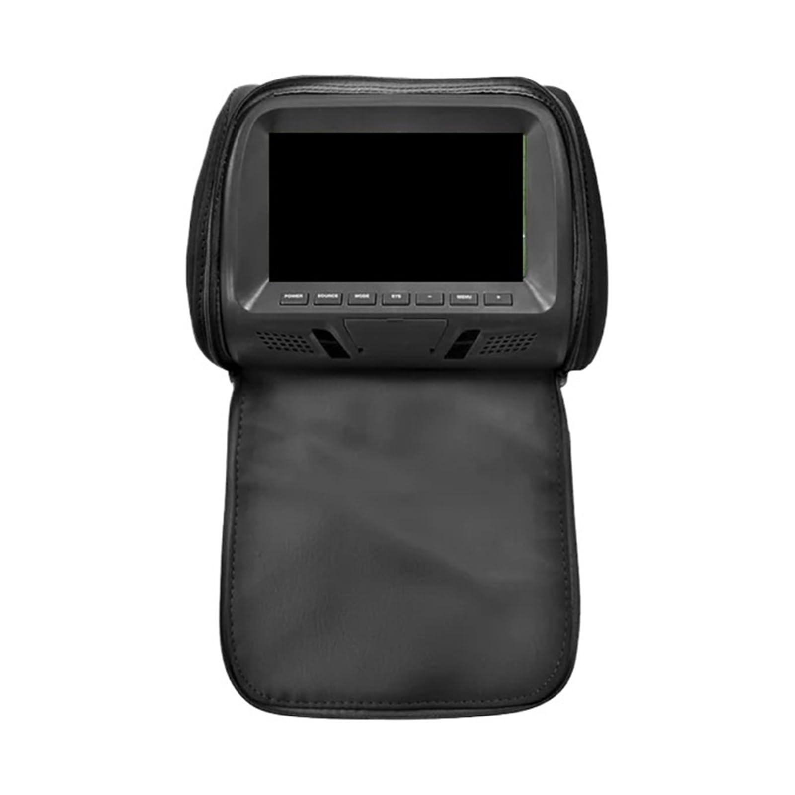 Lecteur DVD de Voiture Moniteur D'appuie-tête De Voiture Universel 7 Pouces TFT LED Écran Multimédia MP5 Lecteur Oreiller Support USB/SD Entrée FM/Haut-Parleur/Appareil Photo(707M-BK-C)