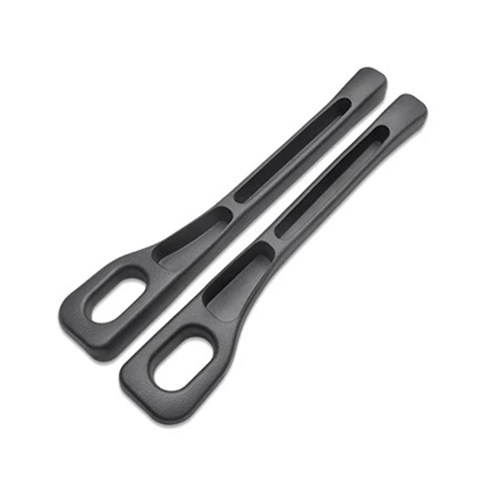 Car Seat Gap Filler Organizer - No Drop Seat Guard, 2 Pack Side Gap Filler for Car, SUV, and Trucks, Prevents Items from Falling, Extra Storage Space, Easy to Install, Durable & Eco-Friendly (Black)