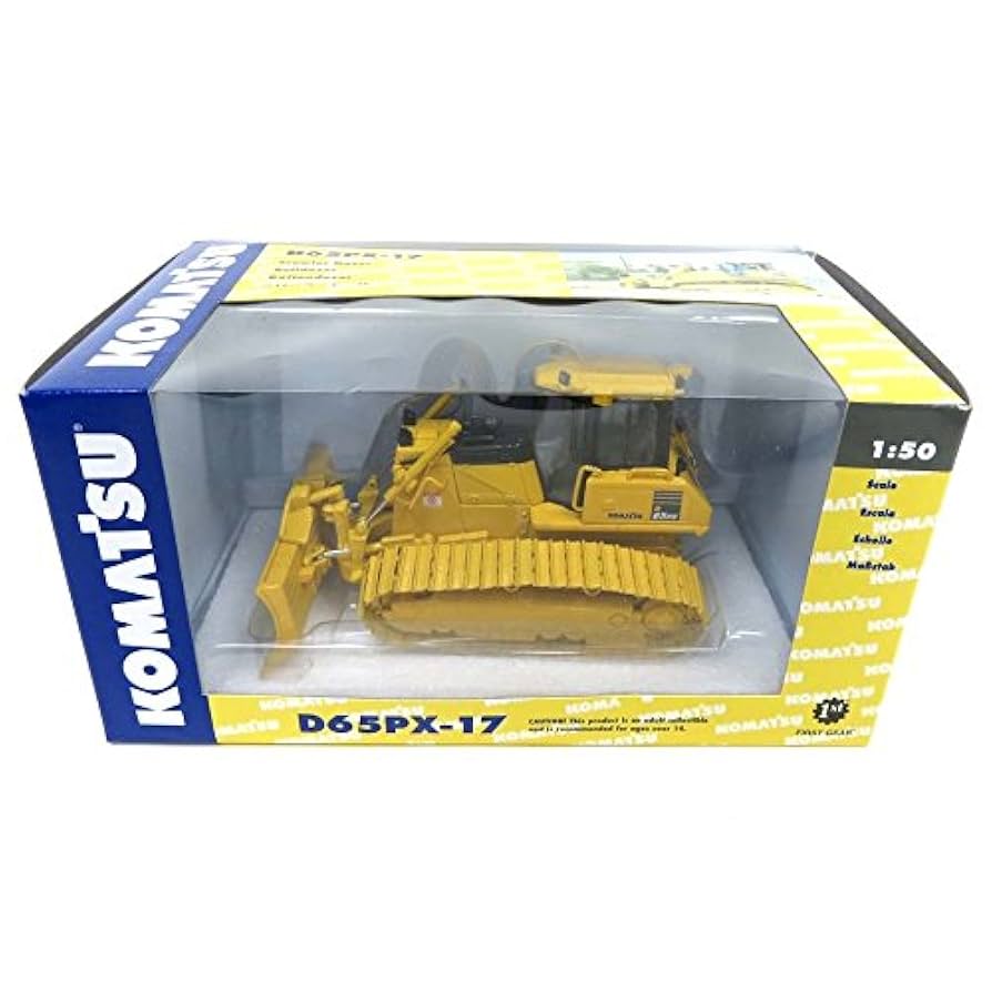 Amazon.com: 1/50th KOMATSU D65PX-17 Dozer with Hitch by 1st