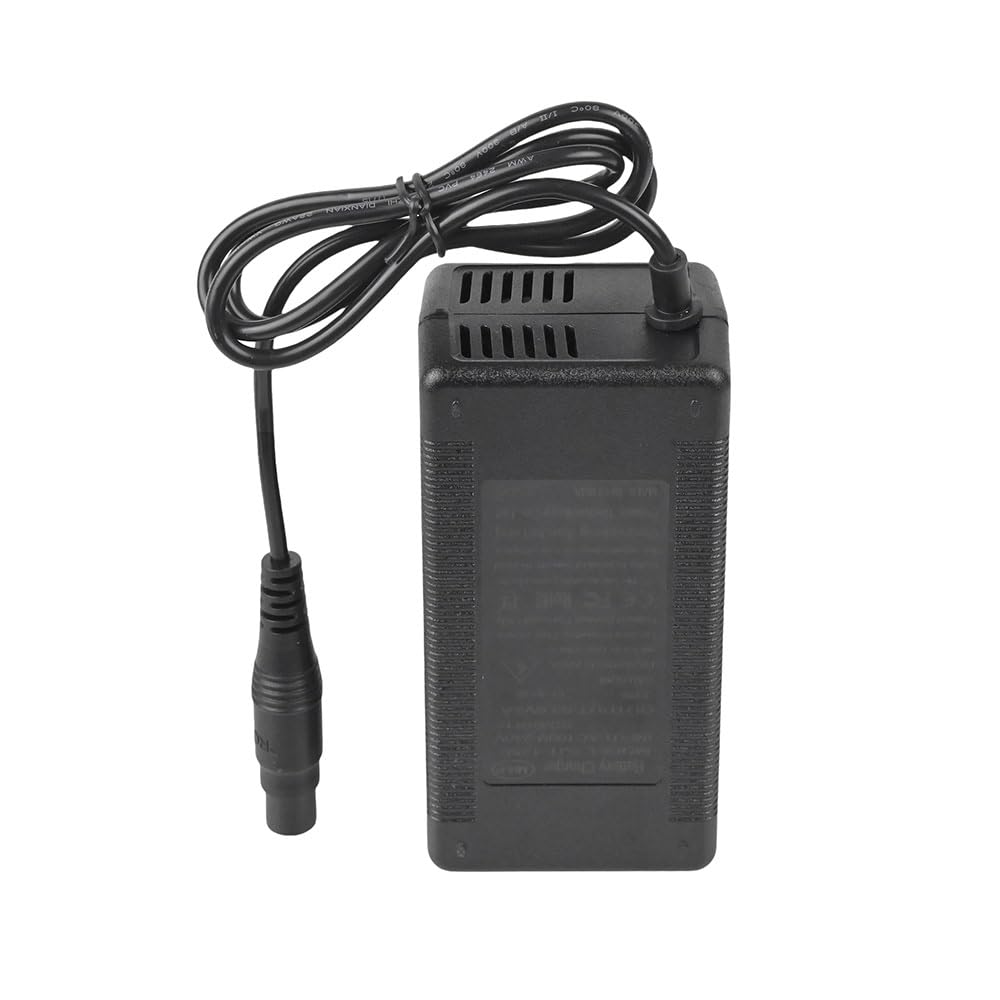 53,6 V 2 A Chargeurs pour Xiaomi 4 Pro Plus/4 Pro Max/5 Max, pour Ninebot ZT3/ZT3 Pro/Max G3/GT3/F3/F3 Pro Trottinettes électriques, Adaptateur Secteur de Remplacement, Accessoires Chargeur