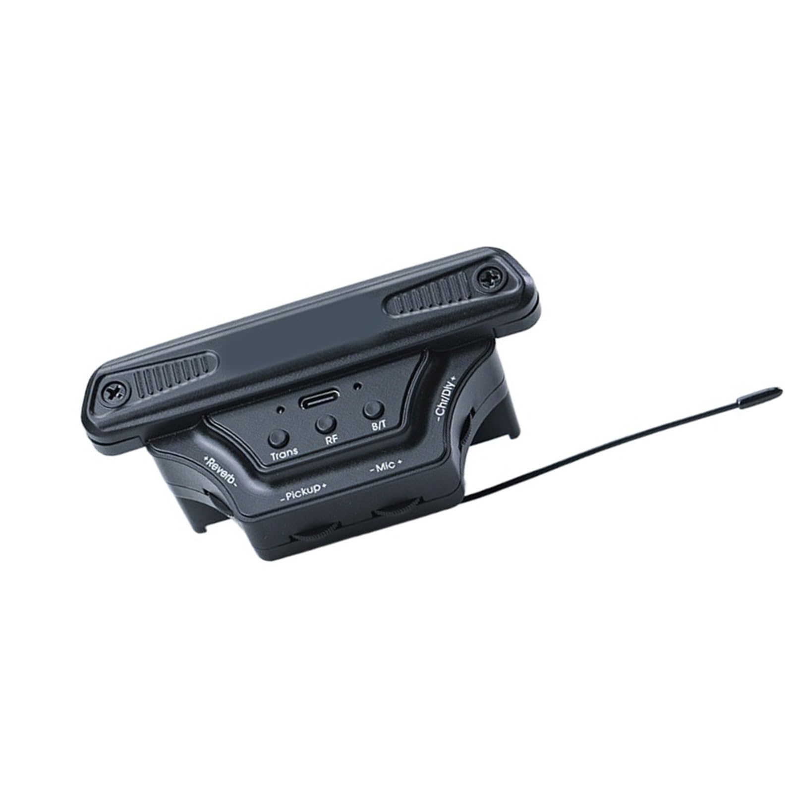 Pickup Chitarra Acustica Pickup per buca acustica per chitarra acustica nero opaco folk da esterno