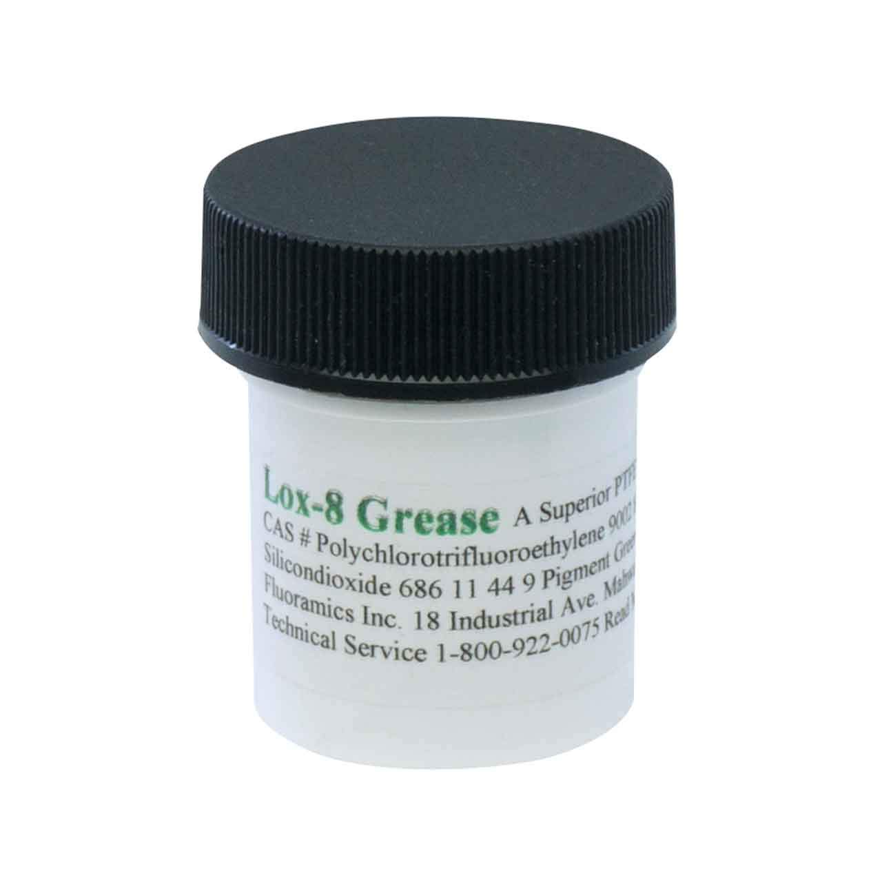 LOX-8 Grease 25 Gram Jar - Oxygen Compatible Industrial Lubricant - Prevent Corrosion - 1 Pound