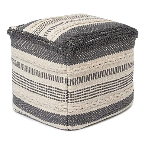 REDEARTH Tufted Pouf Ottoman Cover