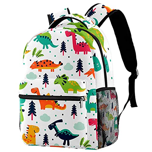 Sac à dos de voyage Dinosaure enfant avec filet pour bouteille d'eau