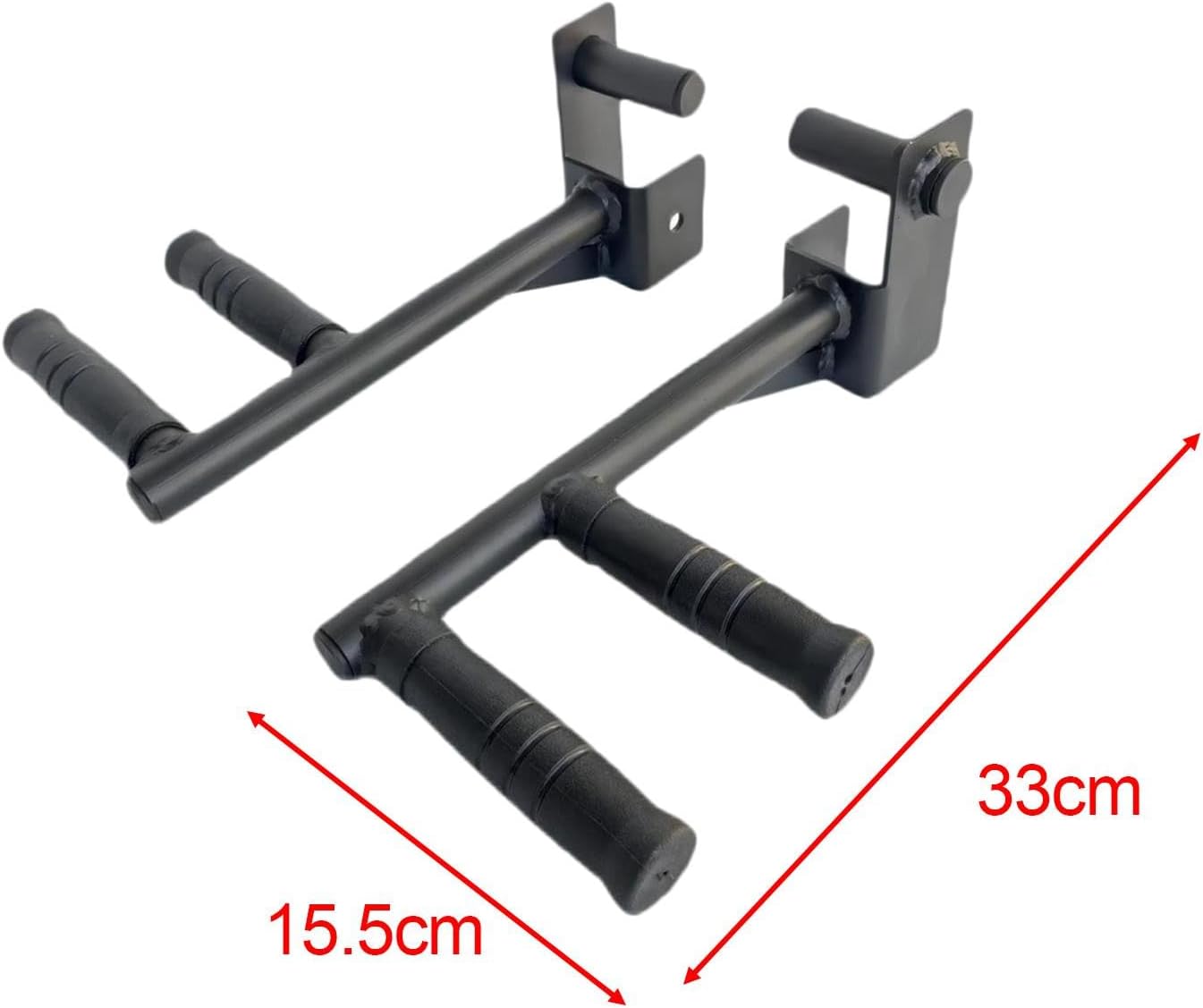 2 Pieces Bar Multi Grips Training Narrow & Wide s for Squat & Power Racks Grip Handles