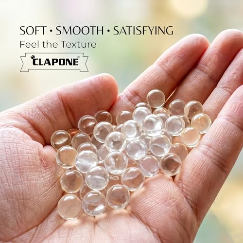 Image of Gel Balls 7-8mm Water Bullets for Blaster Gun, High Absorbent Water Beads Ammo, Non-Toxic Gel Blaster Refill Balls for Shooting Practice, Decoration & Play (White, 10000 Pcs)