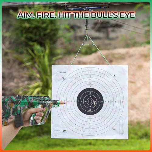 Image of VikriDA AUG Electric Ball Blaster Gun | Automatic Foam & Small Balls Shooting Toy | 5500 Ammo, 65 Ft Range, Rechargeable Battery