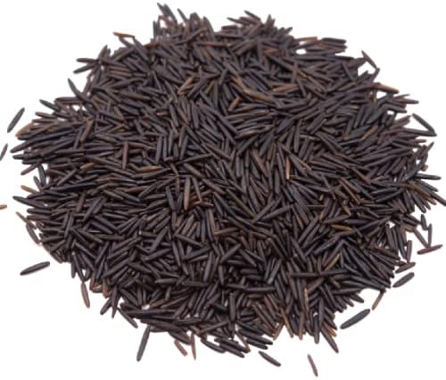 GERBS Wild Black Canadian Rice 2 LBS. Premium Grade | Top 14 Food Allergy Free | Freshly harvested packed in Resealable Bulk Bag | High in Protein, Fiber & Antioxidants | Gluten Peanut Tree Nut Free