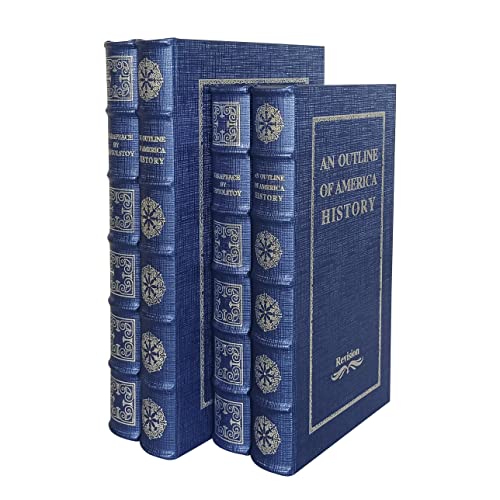 Yd Sz Yadoo Decorative Books With Blue Faux Leather Book Boxes For Decoration Display Coffee Table And Shelf Décor, Fashion Decorative Storage Boxes, Fake Décor Books (C105L+C105S, Blue) #TOP2