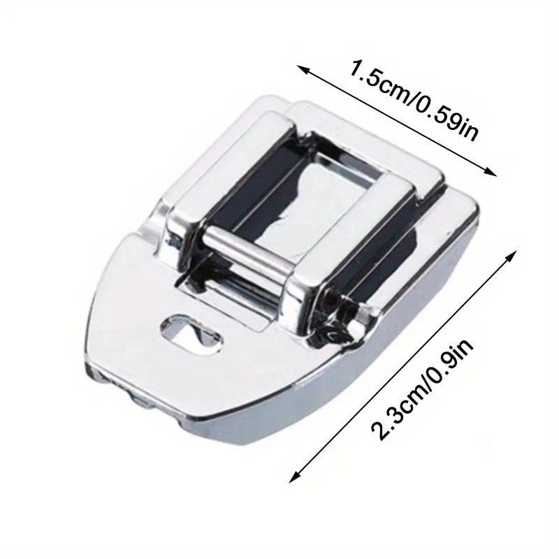 5 Piezas Pie para Máquina de Coser Cremallera Invisible miniatura 3