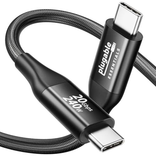 Plugable USB C Monitor Cable 3.3FT, 4K@144Hz, 8K@30Hz UHD Video Display - image 1