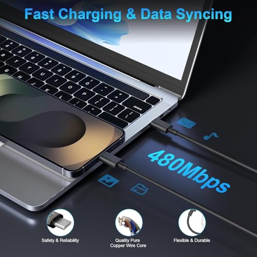 Image of 60W USB C Charger Samsung, 2Pack 60 Watt Super Fast Charging Type-C Charger