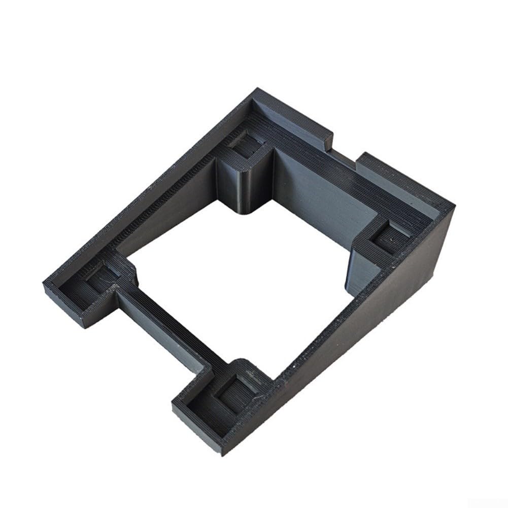 Kaffeemühlen-Basis mit Dosierring und Blasenbehälter-Boden, ABS-Material, für Eureka Mignon MMG-Serie für sauberes Mahlen in Haus, Büro, Café, Restaurant (Basis + Balg + Ring)