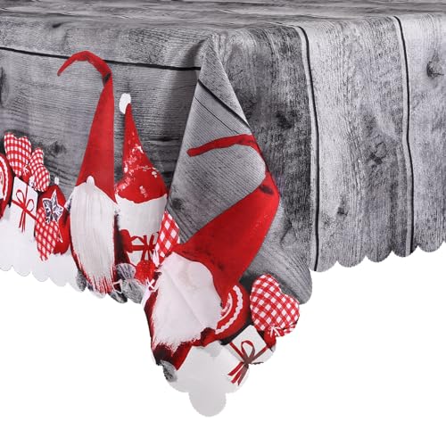 Fontien Weihnachtstischdecke, 180x150 cm Rechteckige Lang Weihnachten...