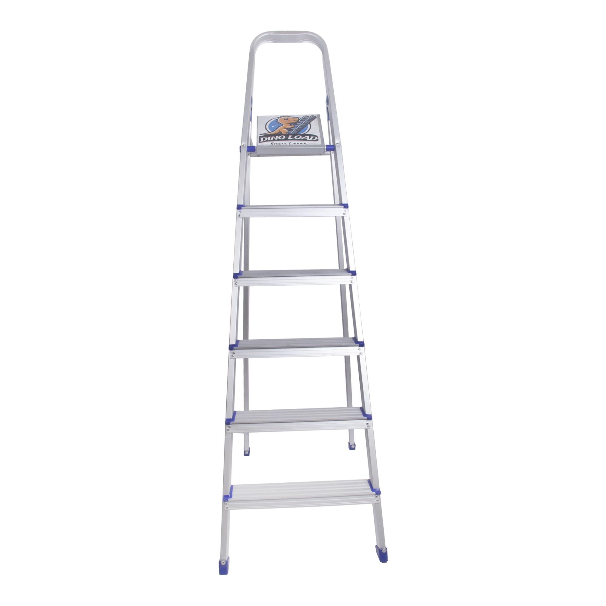 DINO LOAD 6 Step Foldable Aluminium Ladder with Scratch Resistant Smart Platform and Sure-Hinge Technology (Blue) (B0DDGY525P) Amazon Price History, Amazon Price Tracker