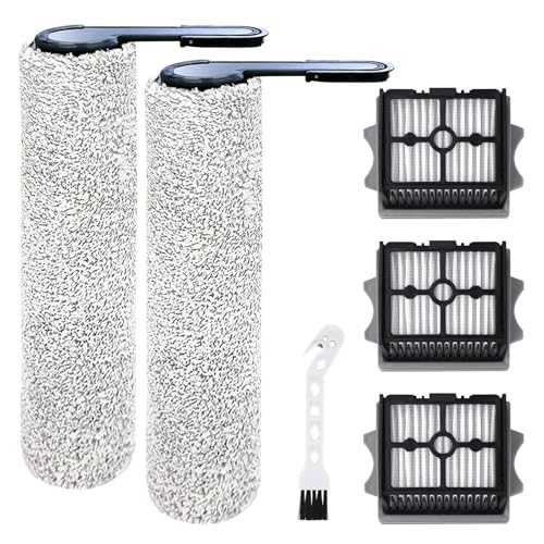 Image of Floor ONE Stretch S6 Roller Brush and Filters for Tineco Floor ONE Stretch S6/Swtich S6/S7 Stretch/S9 Artist/i5 Stretch /i6 Stretch Wet Dry Cordless Cleaners-6Pack