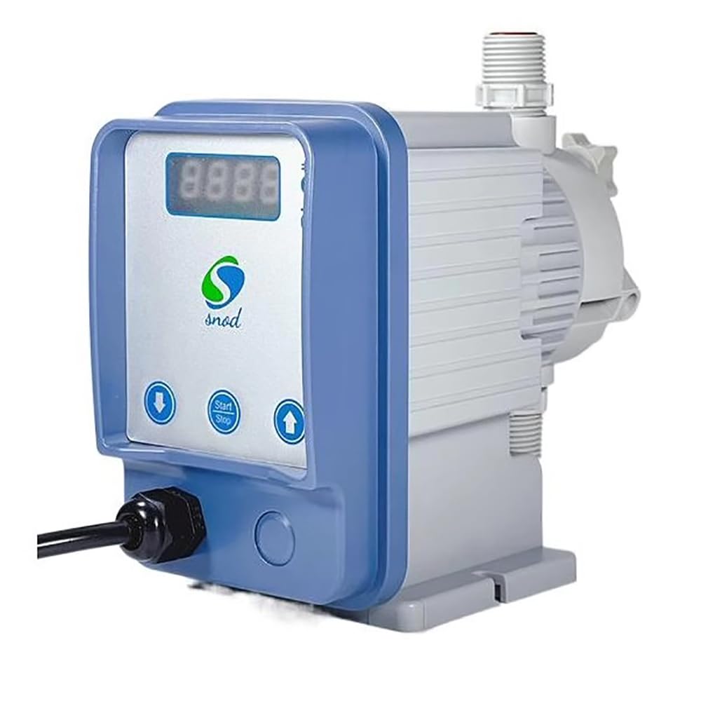 Bomba Dosificadora de Diafragma Electromagnético de 220V, Bomba Dosificadora Microcuantitativa Automática Eléctrica (20L)