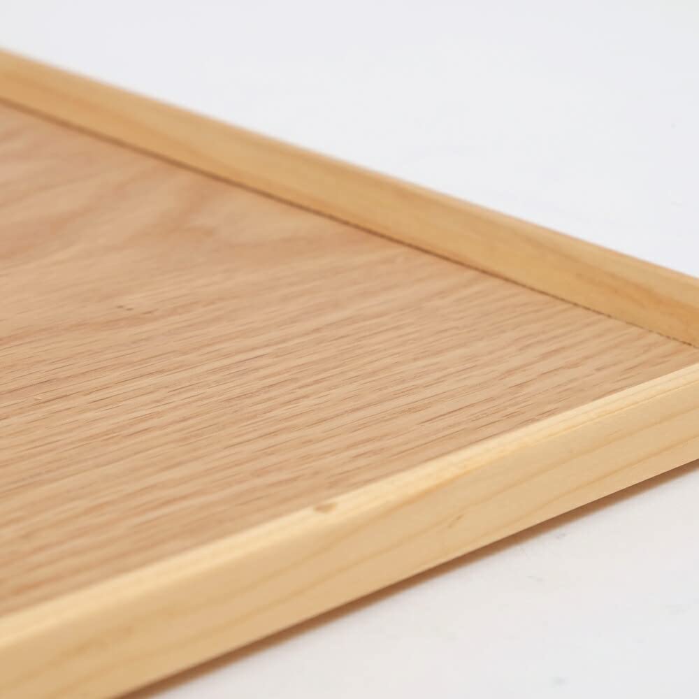 Amazon｜みよし漆器本舗 トレー お盆 天然木製 羽反 長角膳 スタイル