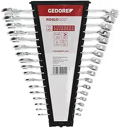 Jogo de Chave Combinada com 17 Peças R09105017 GEDORE RED