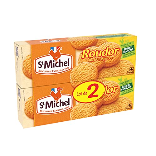 ST MICHEL Roudor Palets Croustillants/Fondants pack 2x150 g