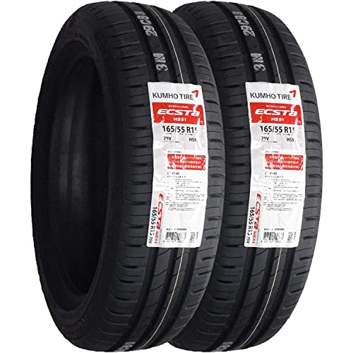 夏15インチ【点検OK】185/55R15【~90％富山 手渡しもOK】中古 4本 KUMHO ECSTA HS51　185/55/15 185/55-15 Amazon.co.jp: クムホ(KUMHO) サマータイヤ ECSTA HS51 165/55R15 75V