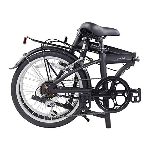 Dahon SUV D6 Folding Bike, Black (2020)