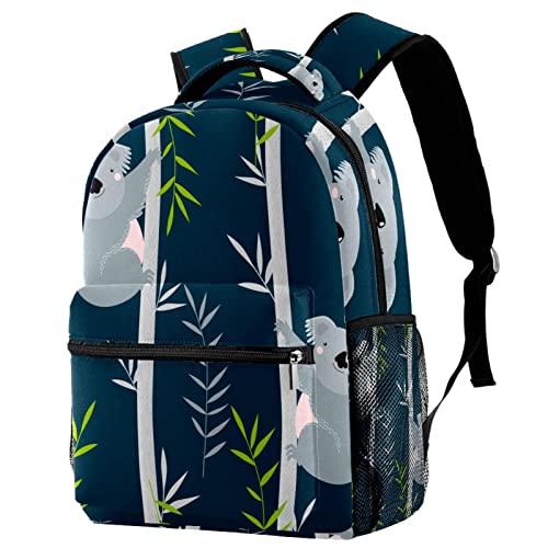 Sac à dos de voyage Koalas Leisure Campus avec porte-bouteille filles garçons