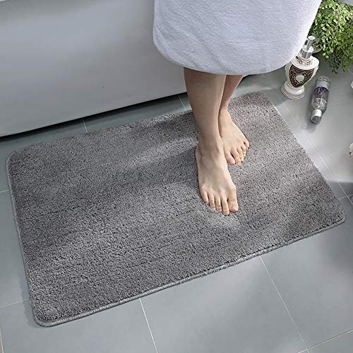 Tapis de bain antidérapant absorbant l'eau paillasson douche 40x60 - 2