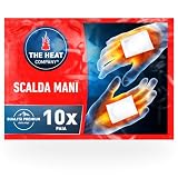 THE HEAT COMPANY Scaldamani - 10 paia - EXTRA CALDO - Cuscini termici - 12 ore mani calde ...