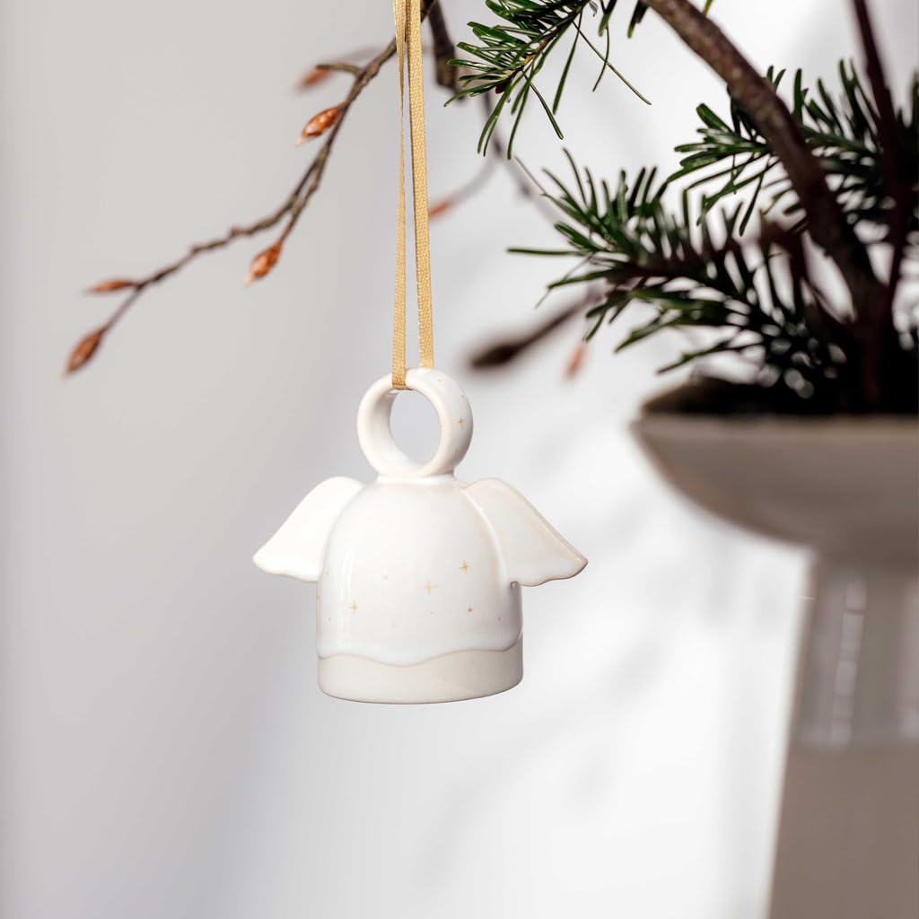 like. by Villeroy & Boch Winter Glow Ornament Engel, 9x5x7,5 cm
