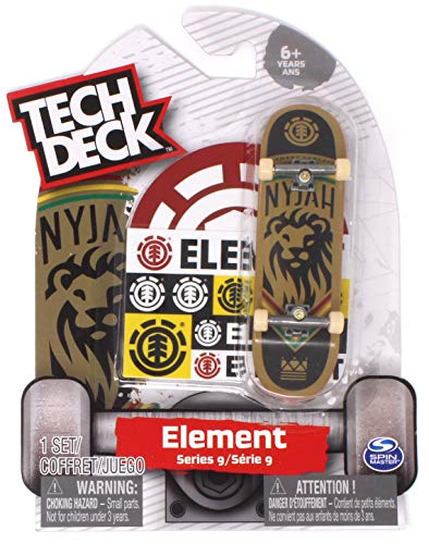 Tech Deck Element Skateboards Rare Series 9 Nyjah Huston King Fingerboard