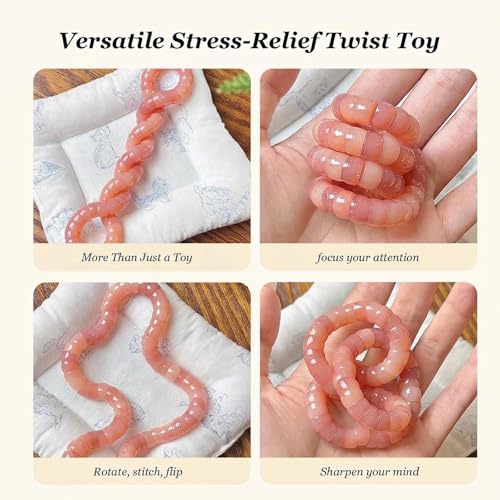 Image of Fidget Bracelet Bodhi Seed Bracelets Anxiety Fidget Bracelets Protection Healing Stretch Alleviate Anxiety Stress Protection Healing Bodhi Jewelry Gifts for Women Men