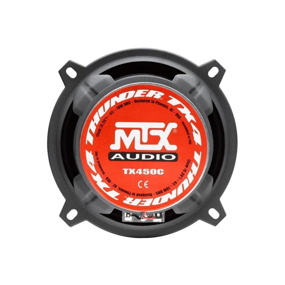 MTX - Haut-parleurs coaxiaux à 2 Voies TX450C, 13 cm, 70 W