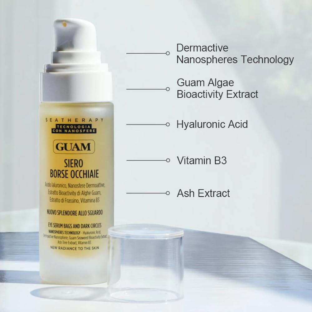 GUAM - Seatherapy Siero Borse Occhiaie da 30ml - Estratto Bioactivity di Alghe