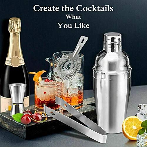 Set de 5 piezas Coctelera Acero Inoxidable Kit 750ml miniatura 4