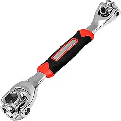 Chave De Boca Mágica Soquete Universal Combinada Multifuncional 48 Funções Em 1 Com Cabeça Giratória 360º Conjunto De Chaves De Torque E Catraca Ferramenta Multiuso Reparo De Casa E Carro LINHA PREMIUM DUPIN