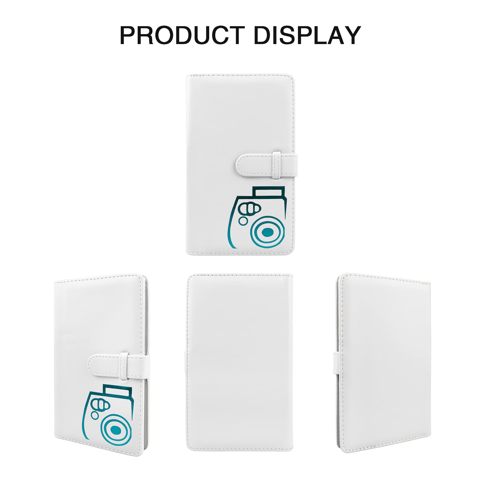 Album Fotografico Per Fujifilm Mini - 200 Tasche In Pelle PU Per Foto Istantanee - Foto 11