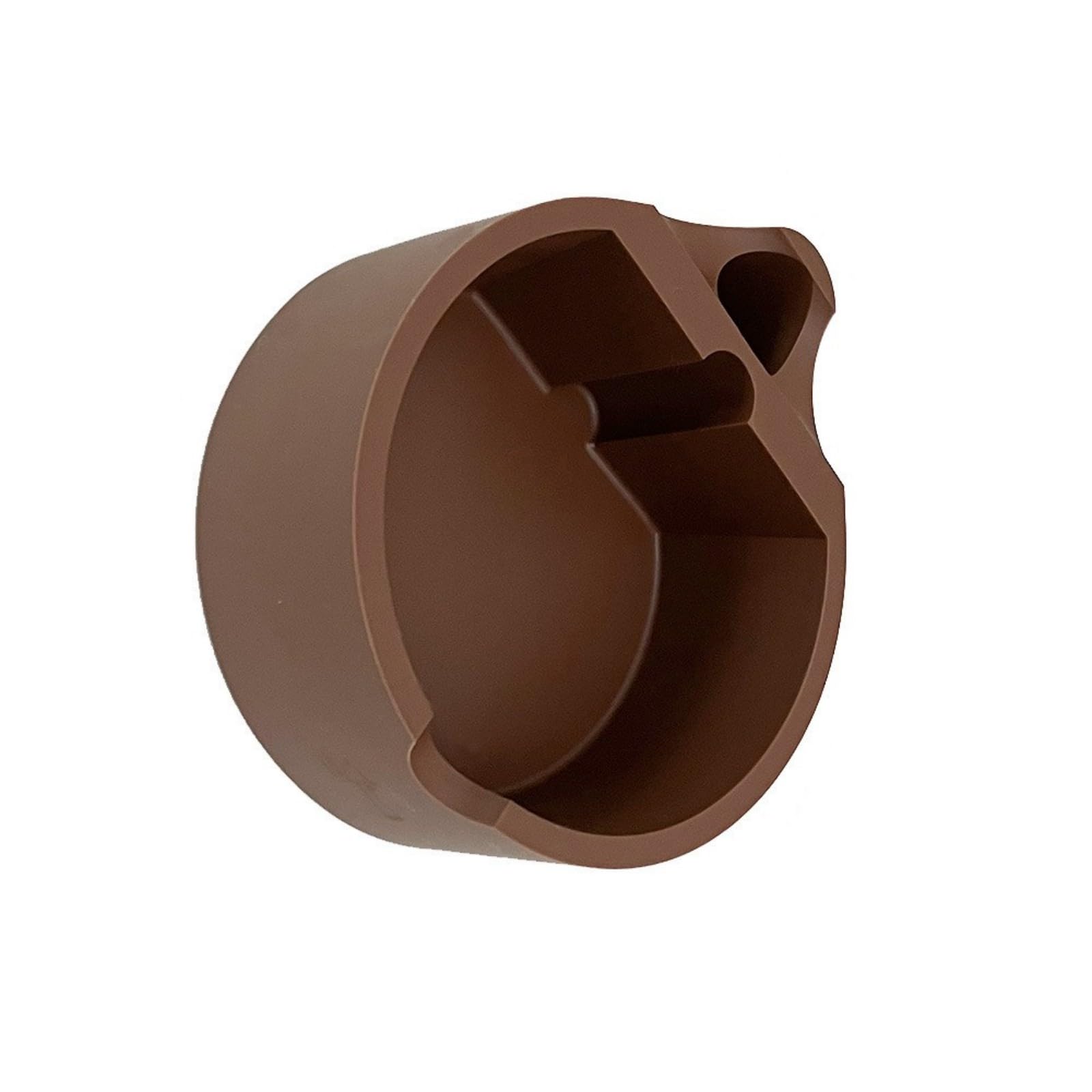 OSNIYAW Sturdy Silicone Coffee Drips Tray and Knocking Box Brewing Waste Container for Baristas and Home Brewing Enthusiasts Coffee Grounds Container