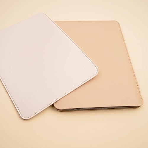 Miniatura 10 de Benfan Funda delgada para laptop de 13 pulgadas compatible con MacBook Air 13MacBook Pro 13, color blanco