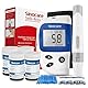 Blutzuckermessgerät, Zuckermessgerät mmol/L, Blutzuckermessgerät Set mit Teststreifen 100, sinocare Safe-Accu2 Glucose Monitor, Effizient und Benutzerfreundlich
