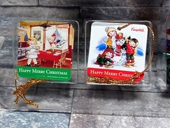 Amazon.co.jp: キャンベル スープ クリスマス オーナメント