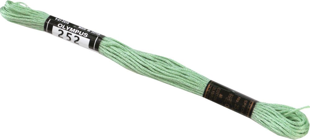 Fil écheveau broderie coton Col. 252 point de croix mercerie créative