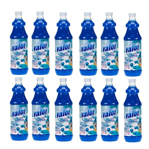 Valor Multi-Purpose Cleaner, 28 fl oz – Powerful Multi-Surface Cleaning, Streak-Free Shine, Biodegradable Formula, Made in USA (28 Fl Oz (Pack of 12), Oxy)