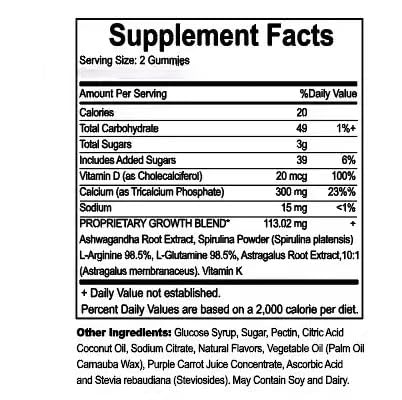 Aumento della crescita in altezza, multivitaminico per bambini | Crescita in altezza Aumenta l'altezza Multivitaminico Per capretto