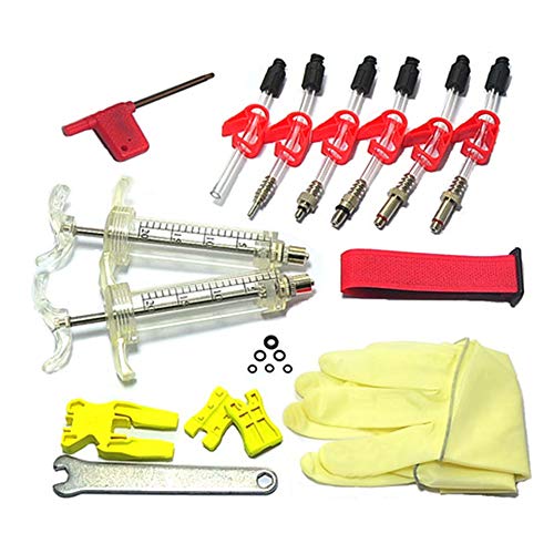 Bleeder de bicicleta, Romacci Kit de sangria de freio a disco hidráulico de bicicleta Kit de sangria