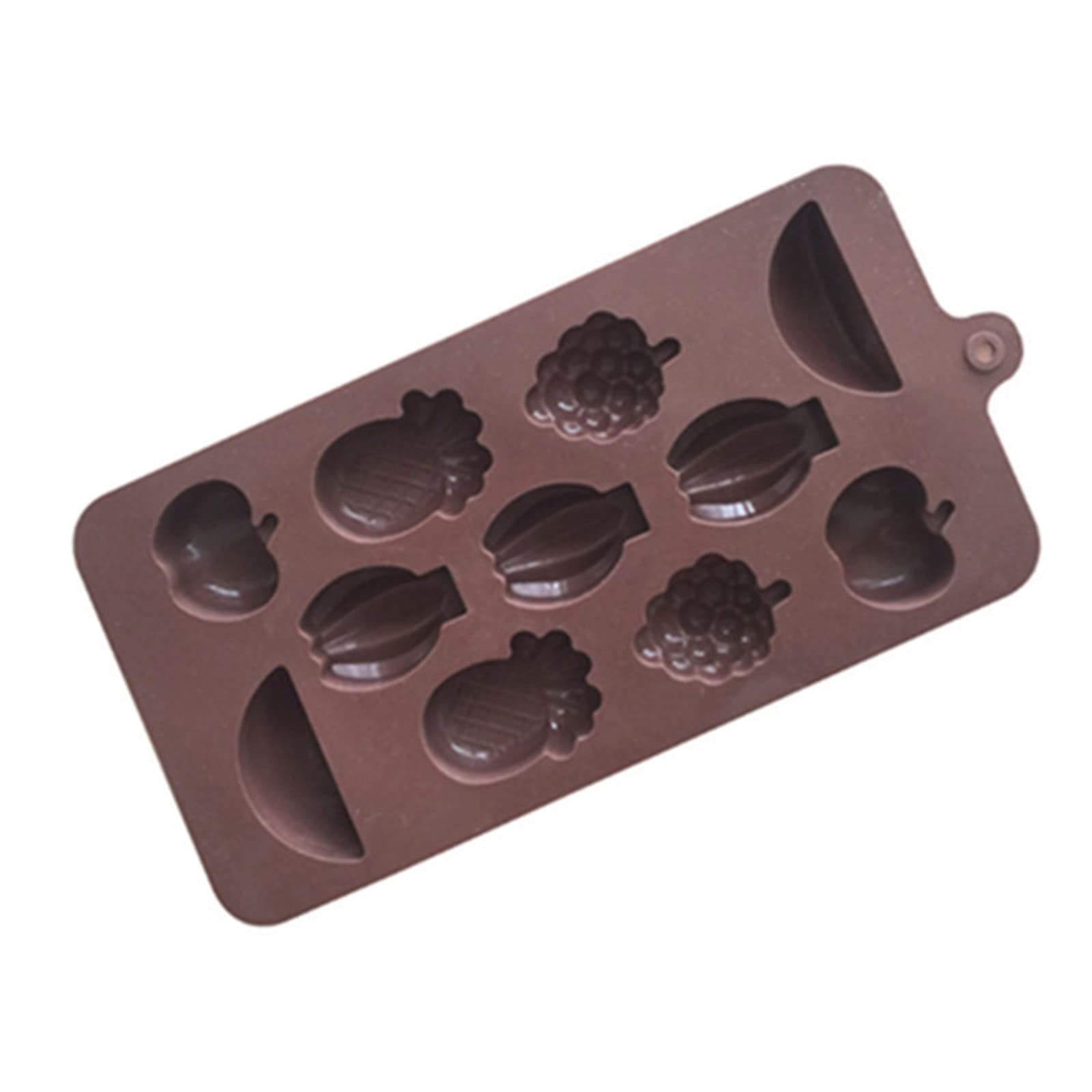 MALSSE Silicone Chocolate Mold 3D Shapes Mold Fun Baking Tools for Jelly Candy Cake Fruit Kitchen Gadgets Homemade Silicone Making Baking