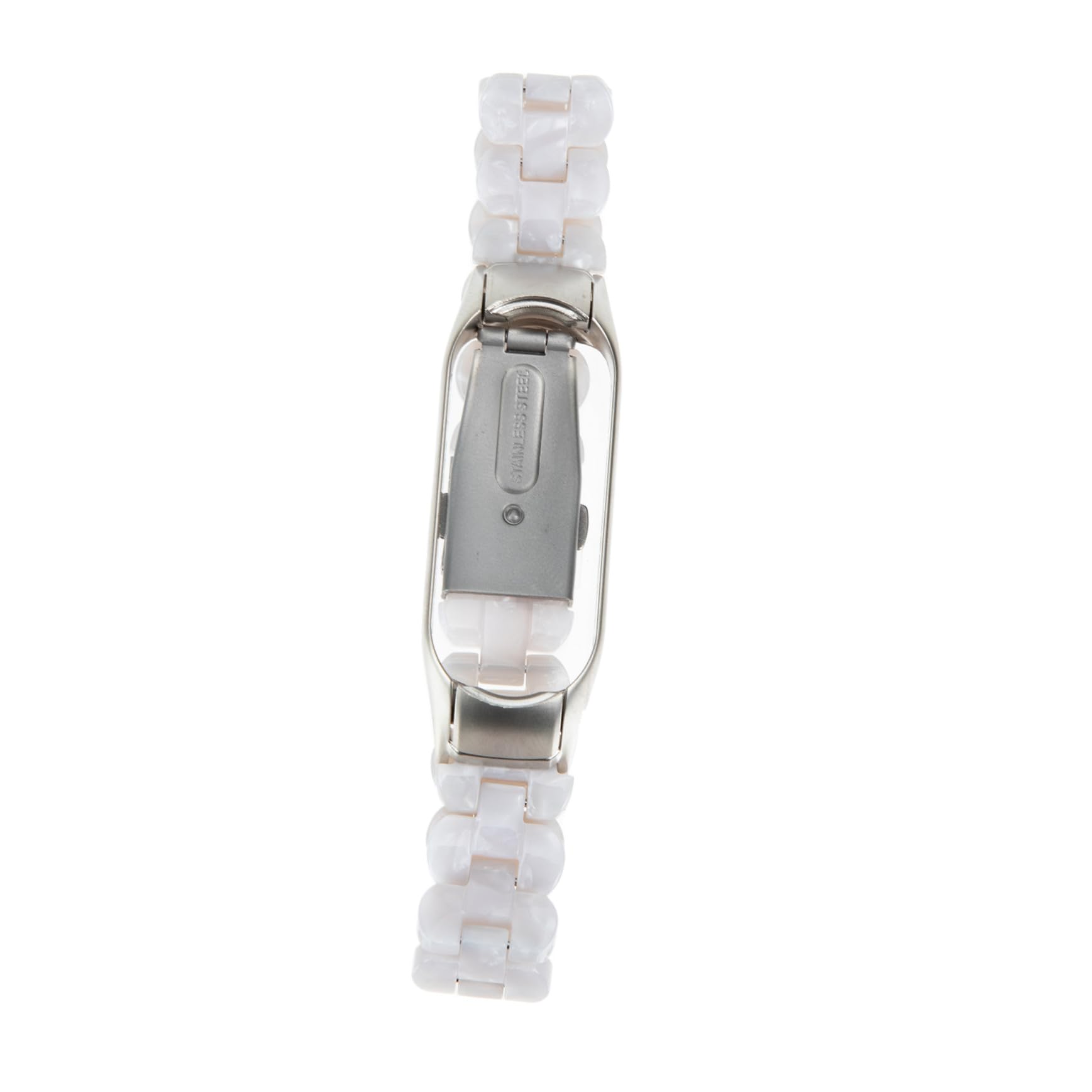 OSALADI Mi 5 6 Bracelet Bracelet Bracelet Montre Bracelet Montre Bracelet Bracelets De Montres Bande 5/6 Bracelet De Remplacement Bande Smartwatch Résine Acier Inoxydable